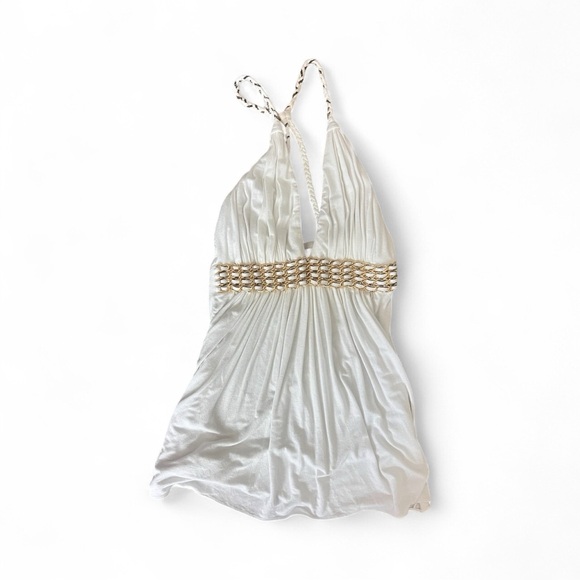 Sky Brand Top XS | white & gold - Picture 4 of 7